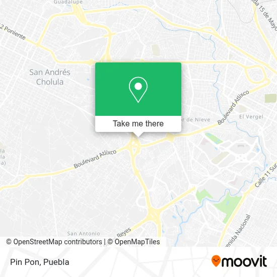 Pin Pon map