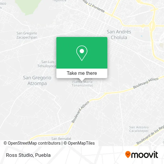 Ross Studio map