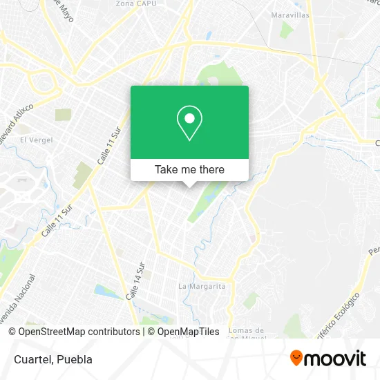 Cuartel map