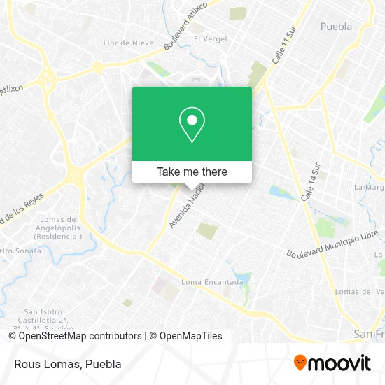 Rous Lomas map