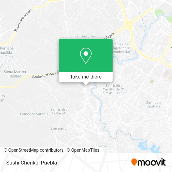 Sushi Chenko map