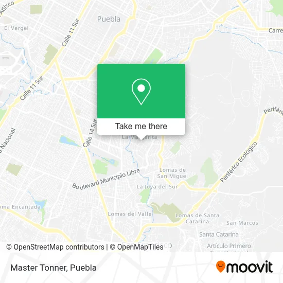 Master Tonner map