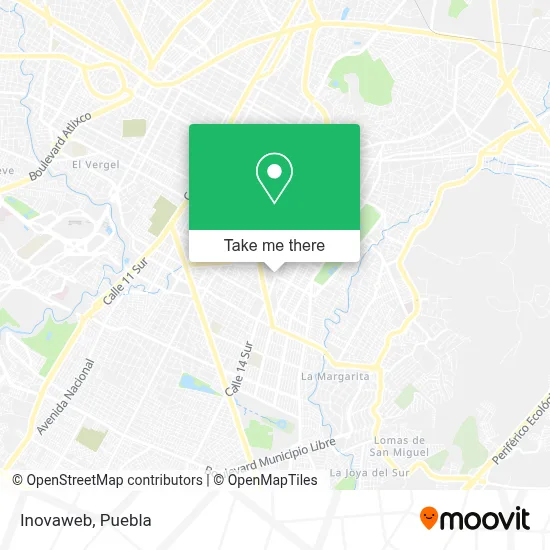 Inovaweb map