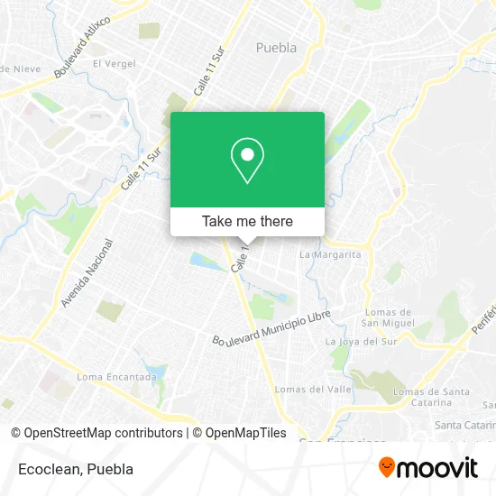 Ecoclean map