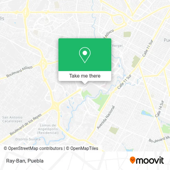 Ray-Ban map