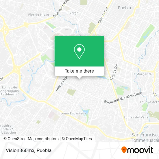 Vision360mx map