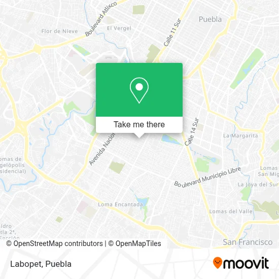 Labopet map