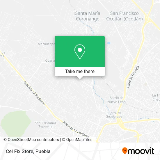 Cel Fix Store map