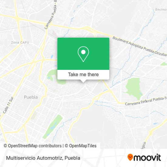 Multiservicio Automotriz map