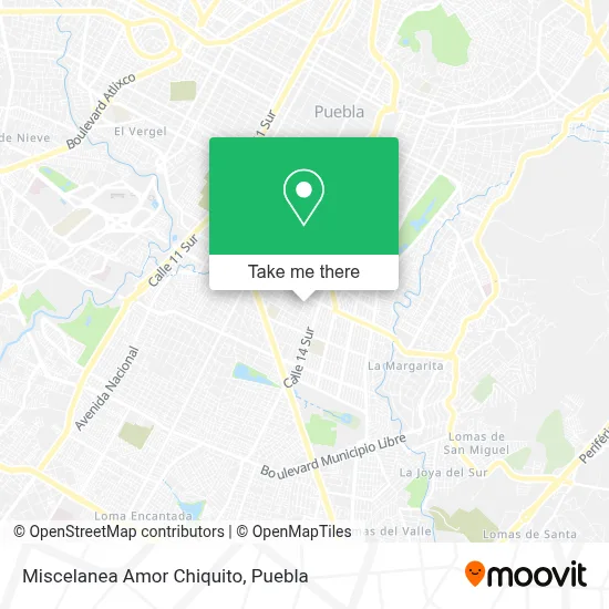 Miscelanea Amor Chiquito map