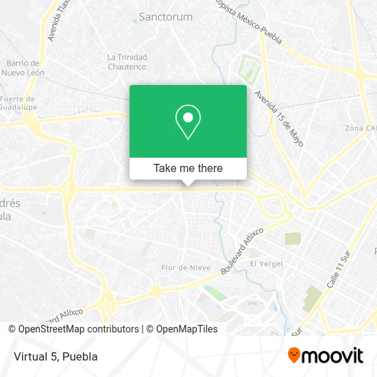 Virtual 5 map