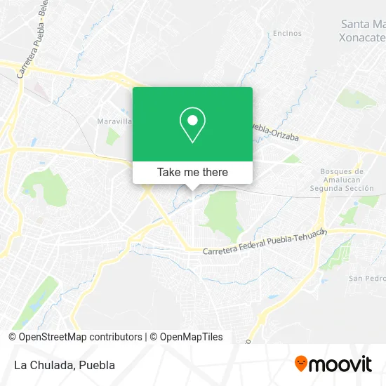 La Chulada map