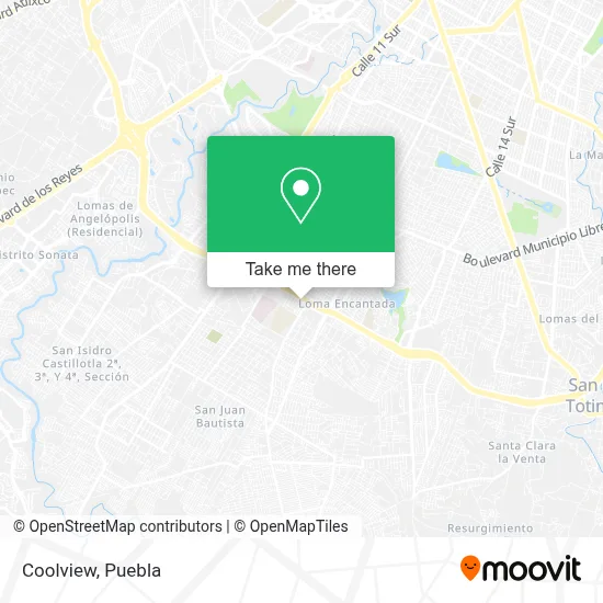 Coolview map