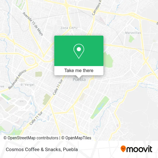 Cosmos Coffee & Snacks map