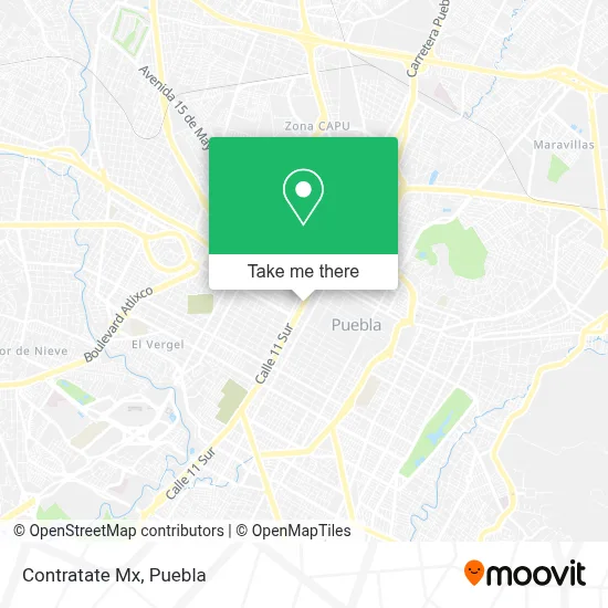 Contratate Mx map