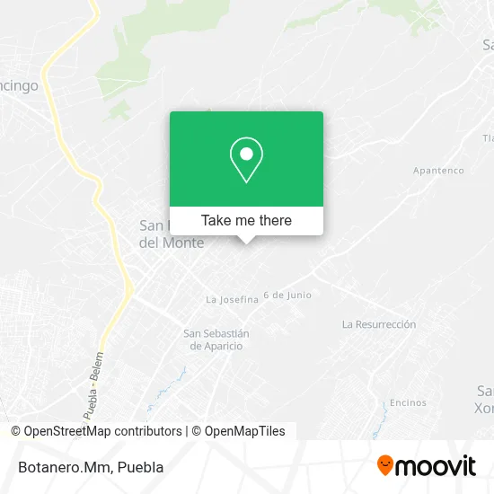 Botanero.Mm map