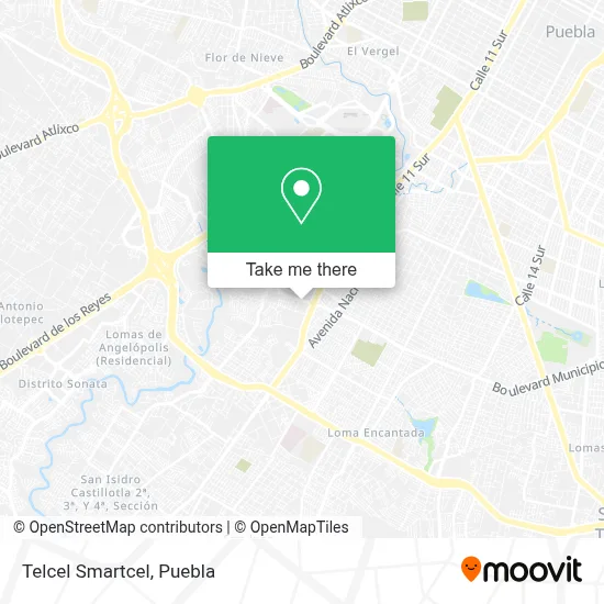 Telcel Smartcel map