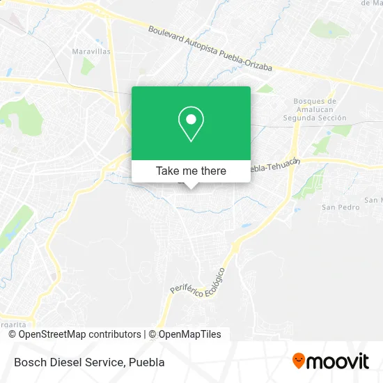 Bosch Diesel Service map