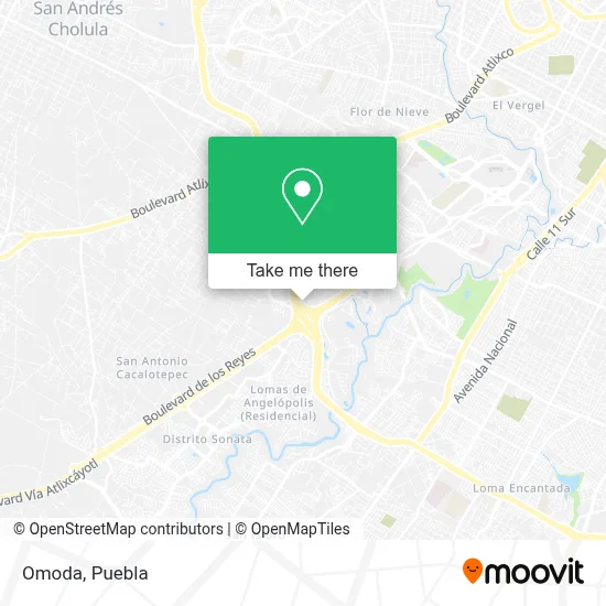 Omoda map