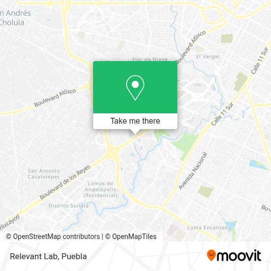 Relevant Lab map