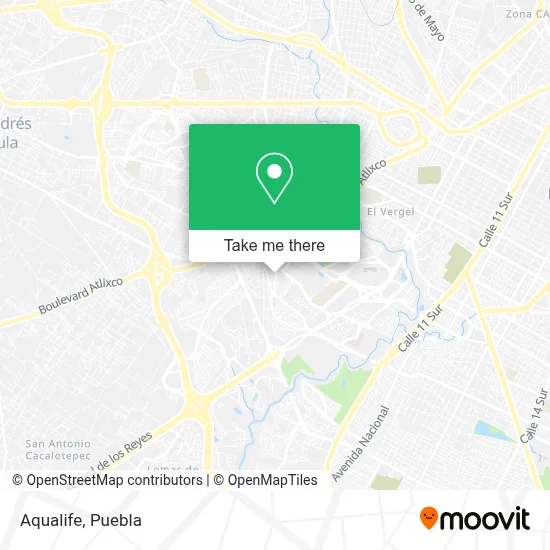 Aqualife map