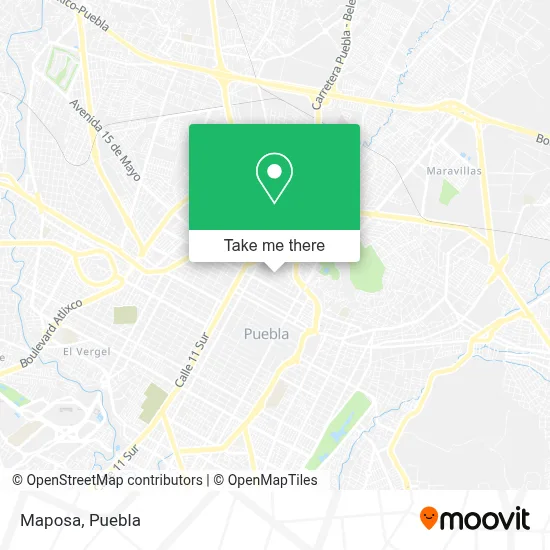 Maposa map