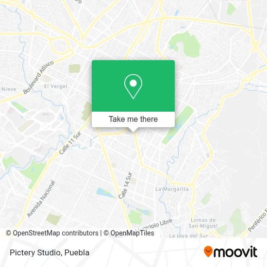 Pictery Studio map