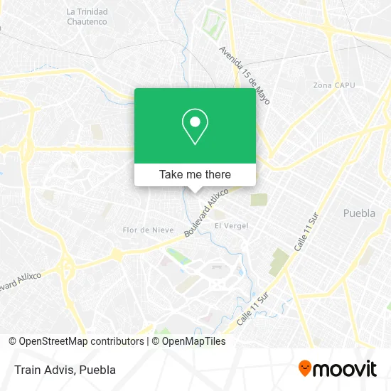 Train Advis map