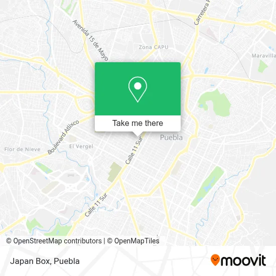 Japan Box map