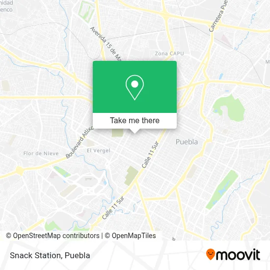 Snack Station map