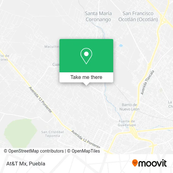 At&T Mx map