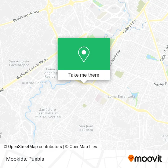 Mookids map
