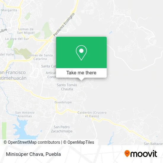 Minisúper Chava map