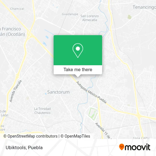 Ubiktools map