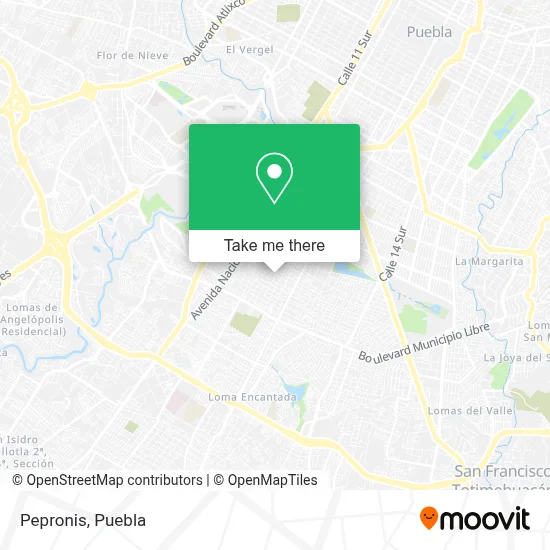 Pepronis map