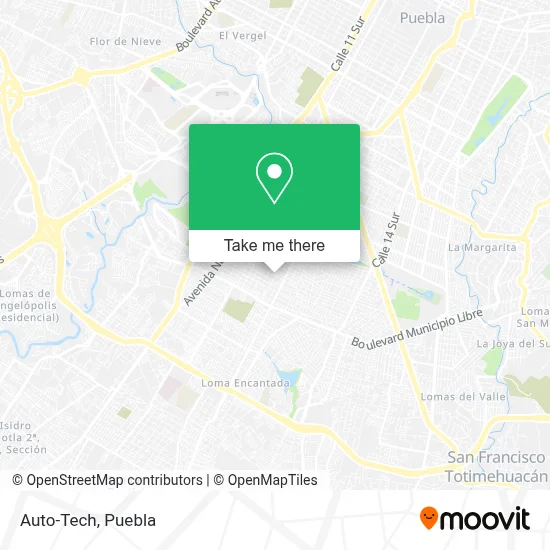 Auto-Tech map