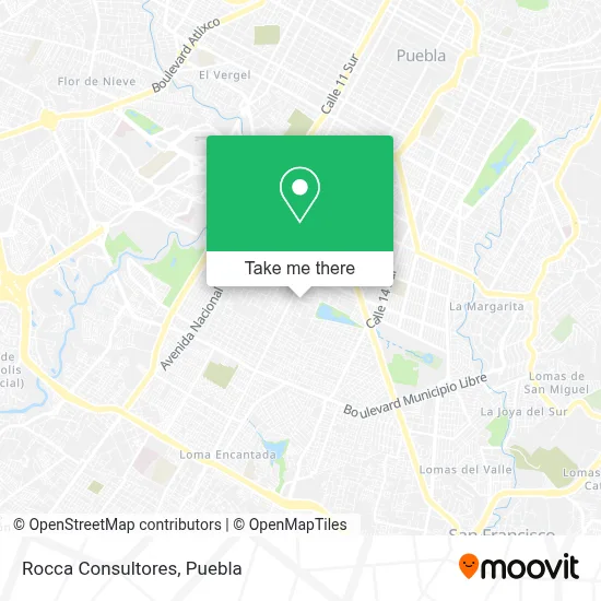 Rocca Consultores map
