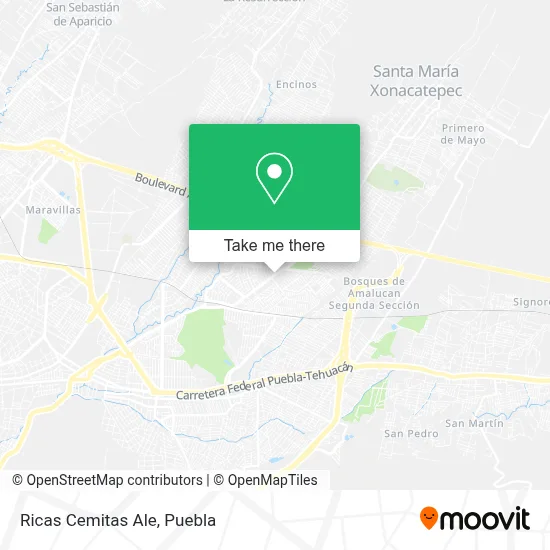 Ricas Cemitas Ale map