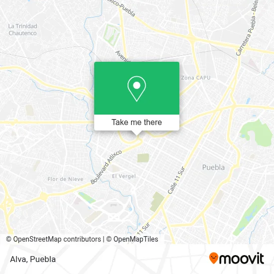 Alva map