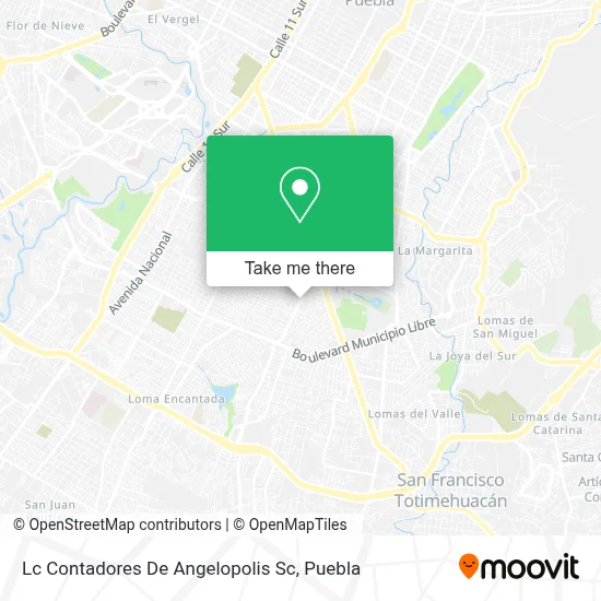 Lc Contadores De Angelopolis Sc map