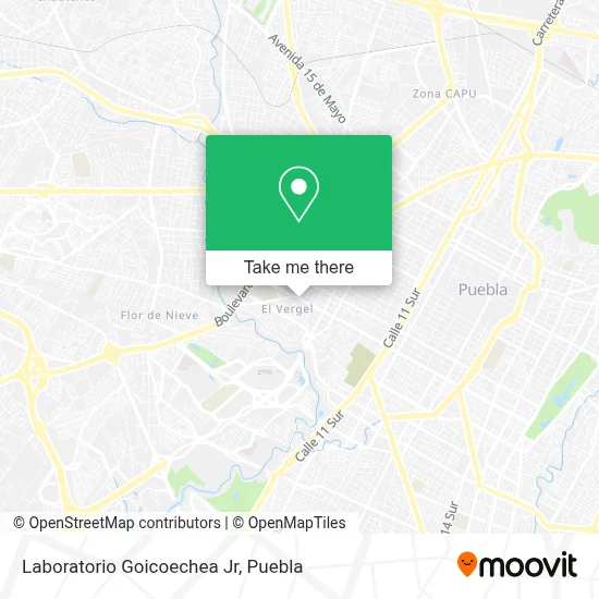 Laboratorio Goicoechea Jr map