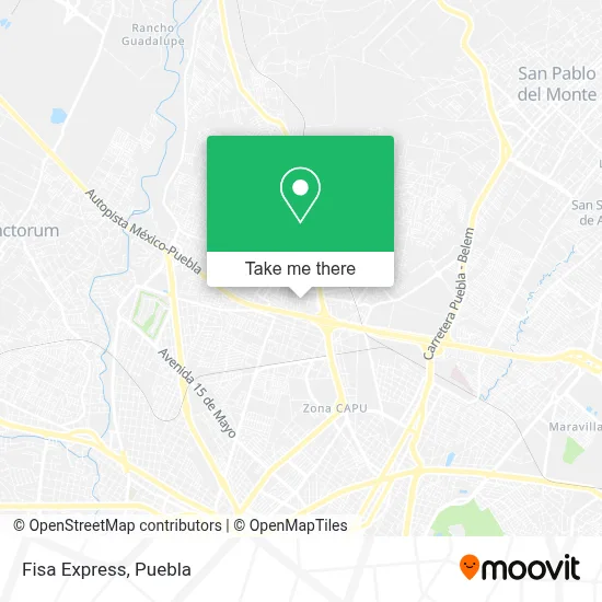 Fisa Express map