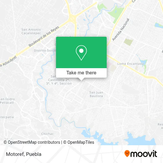 Motoref map