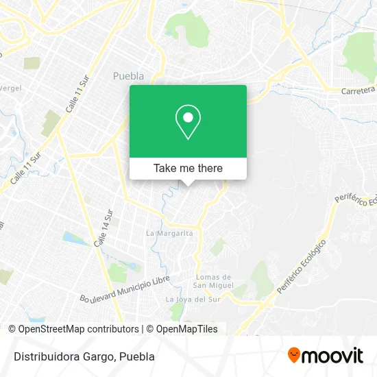 Distribuidora Gargo map