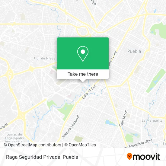 Raga Seguridad Privada map