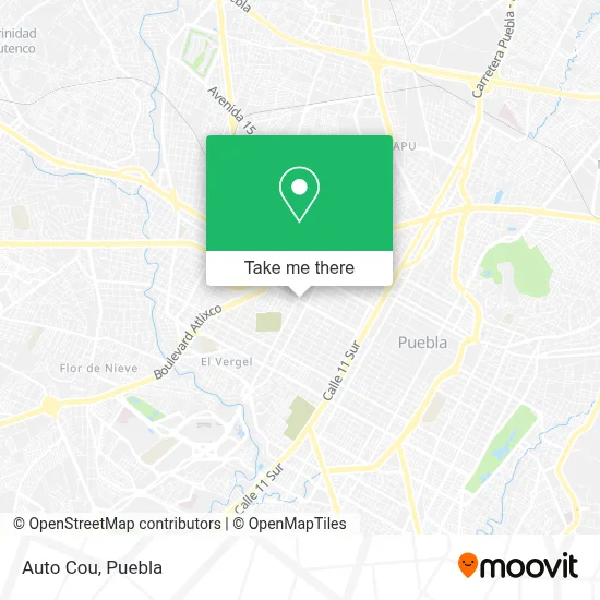 Auto Cou map