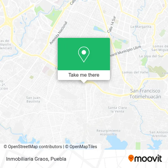 Inmobiliaria Graos map
