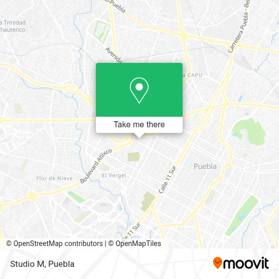 Studio M map