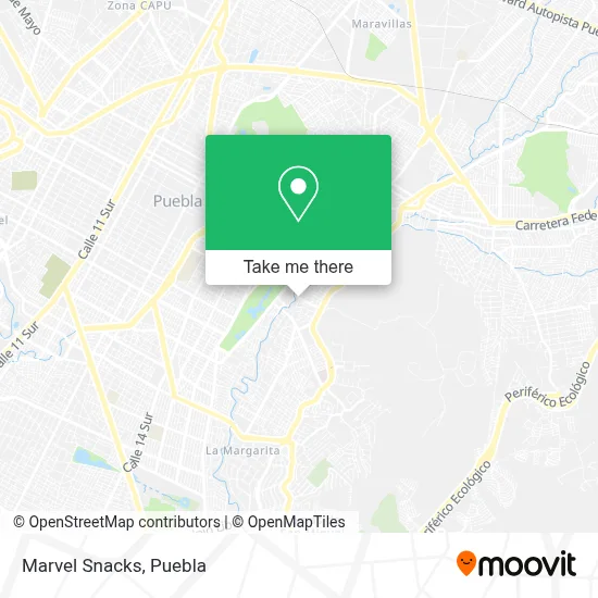 Marvel Snacks map