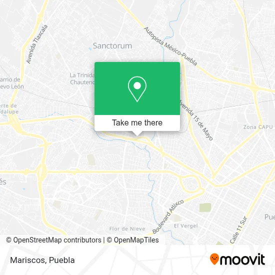 Mariscos map